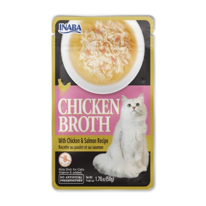 صورة CHICKEN BROTH Chicken & Salmon Recipe  Inaba