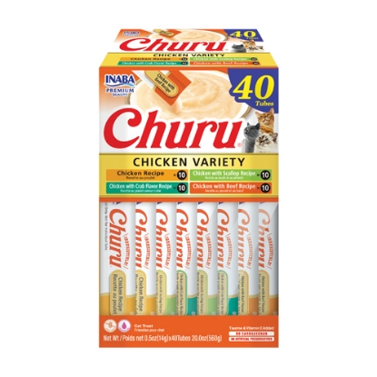 صورة CHURU 40 ct Chicken Variety Box  مكافأت الكريمة 