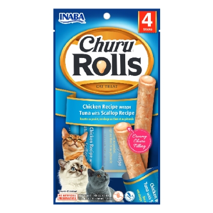 صورة  CHURU ROLLS chicken recipe wraps tuna with scallop recipe INABA