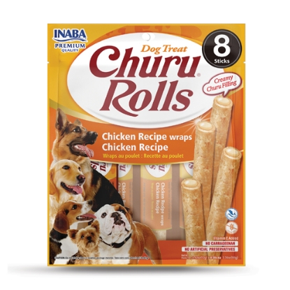 صورة CHURU ROLLS Chicken Recipe wraps Chicken Recipe INABA 