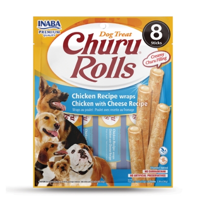 صورة CHURU ROLLS Chicken Recipe wraps Chicken with Cheese Recipe INABA