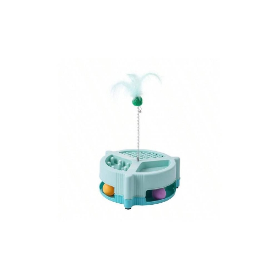 Picture of Cat toy with feeder and drinker