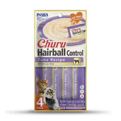 صورة CHURU HAIRBALL CONTROL Tuna Recipe INABA