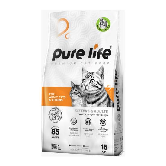 صورة PURELIFE KITTEN CAT 28/11 CHICKEN 15KG ( Premium food )