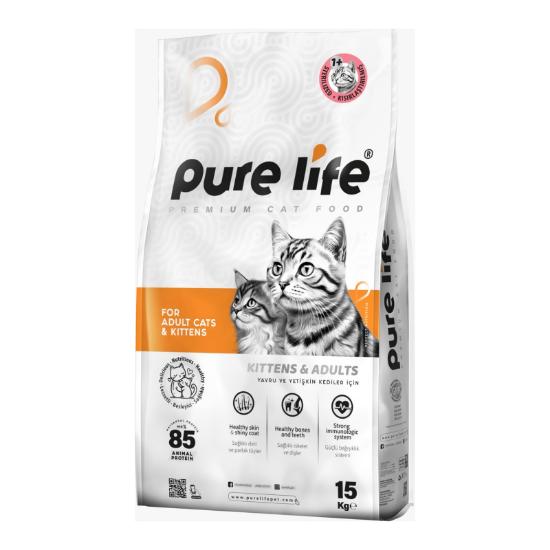 صورة PURELIFE STERILIZED CAT 27/10 CHICKEN 15KG ( Premium food )