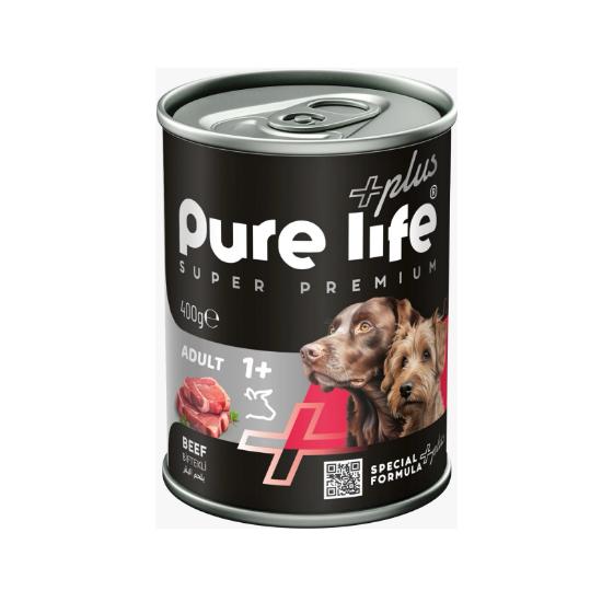 صورة PURELIFE ADULT DOG BEEF CHUNK 400GR ( Super Premium food )
